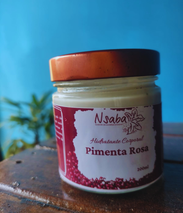 Hidratante de Pimenta Rosa